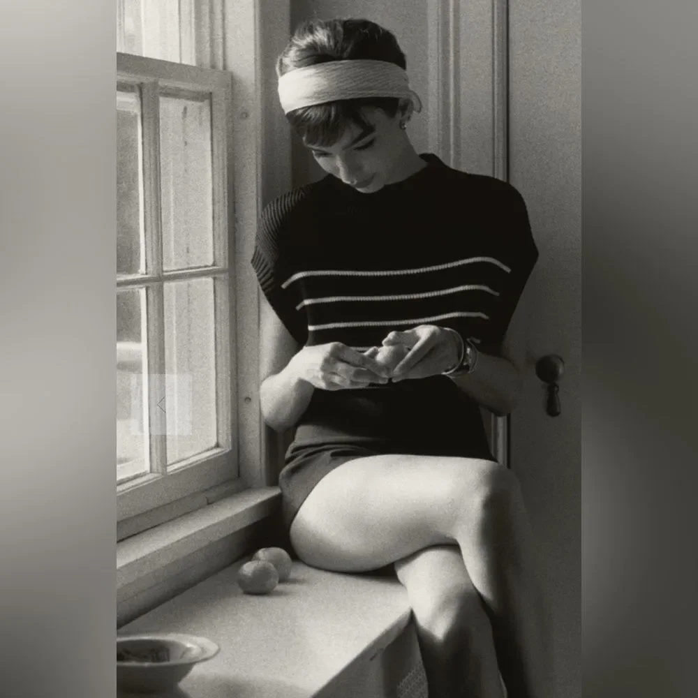 Anthropologie Black and White Striped Sweater - Picture 10 of 10